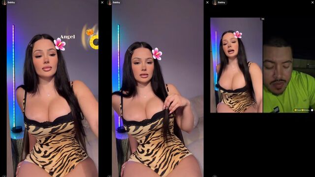 A fat ass babe got banged on TikTok Live Stream