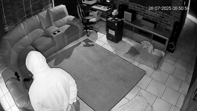 The couple continues their private session on the IP cam part 2