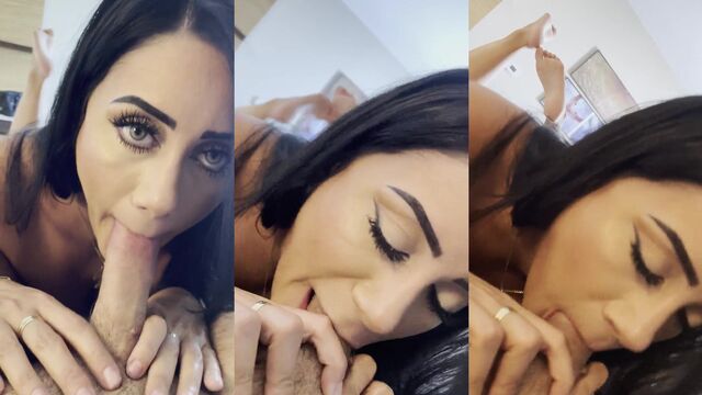 The best blowjob with full eye contact, you will love it!