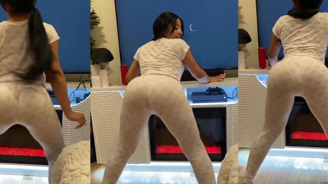 Cardi B's sister Hennessy Caroline shakes her ass like a dancer