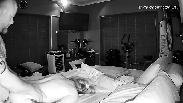 The couple fucks on the camera in 2025 with intense orgasm