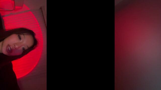 Smoking Tease with DD's - a hot woman with big boobs smoking a cigarette