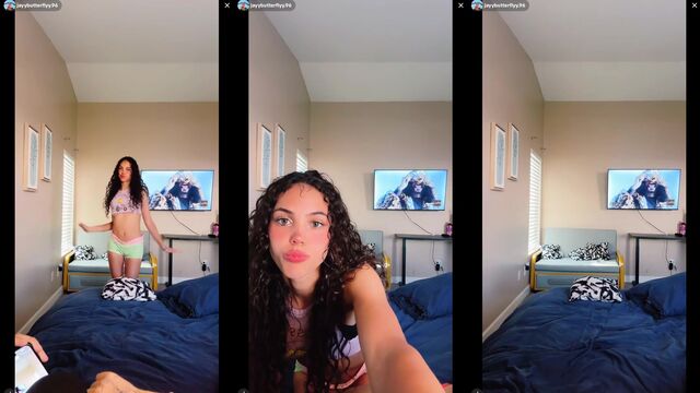 TikTok live show with sexy ass JayButt3rFly