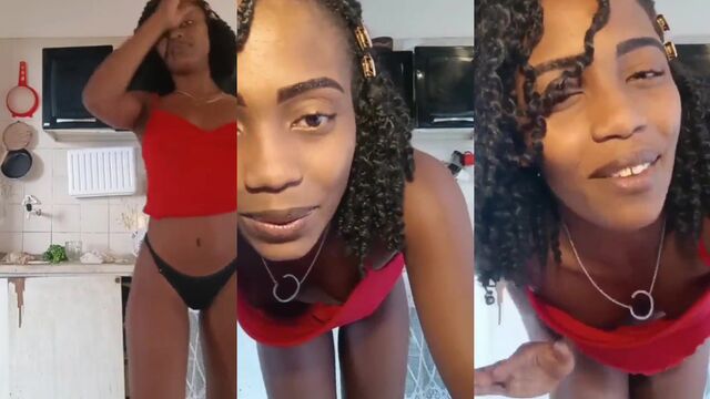 Ebony woman gets fucked hard by her bald lover in 44