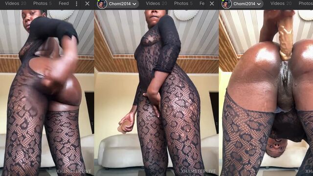 A sweet girl with a sexy body shows her million-dollar ass