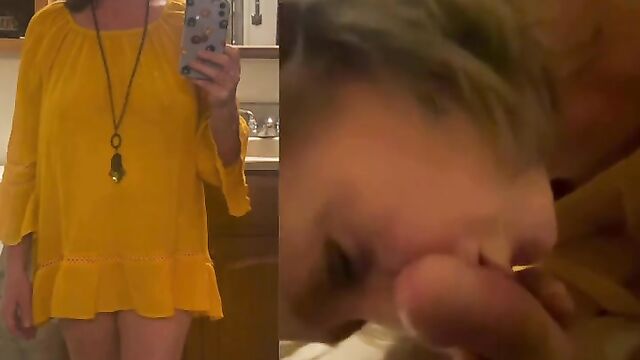 A girl with appetites sucks a lot of strong dicks