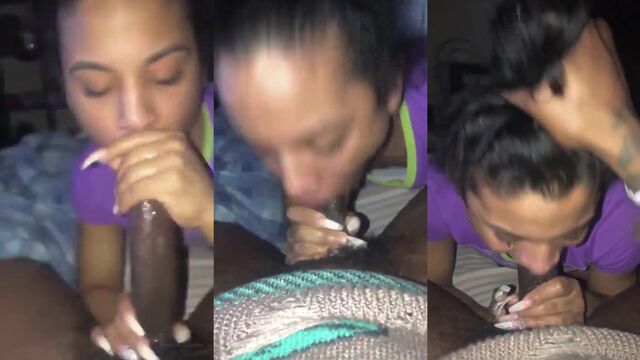 A fat Latina femboy guy gets his ass eaten by BBC
