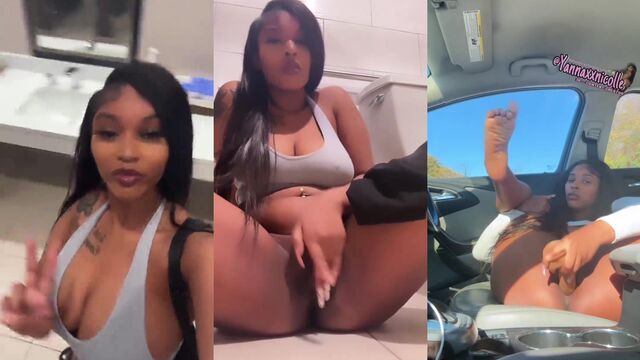 Big titty ebony action with solo performance and more