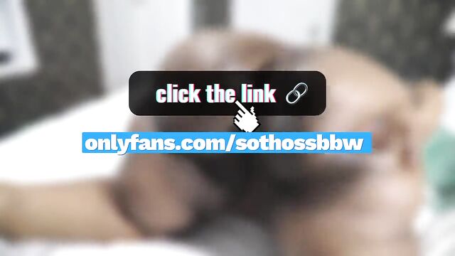 Fat Black African woman shows her big ass and gets backshots