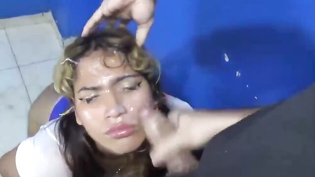 A hot and horny Mexican girl enjoys fucking like a slut