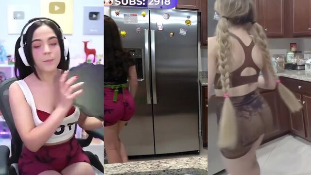 Thick nurse checks if the ass is firm and tight