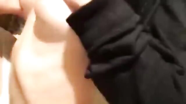 The girl was greatly sucking the tits of her friend