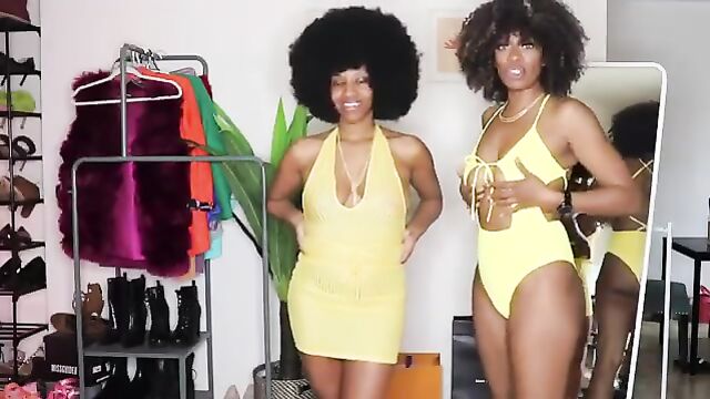 Bikini try on haul: Are these bikinis too slutty? (Cute micro bikini try on)