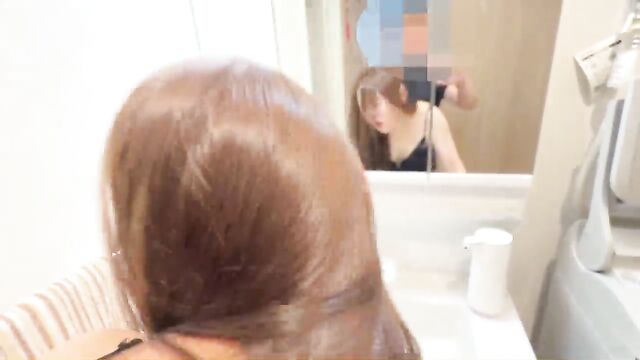 My Asian wife is a slut who loves to get filled with cum