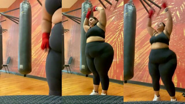 Busty Latina MILF with fat ass gets her pussy railed hard
