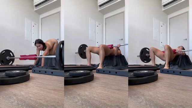 Fit Asian girl gets her holes filled with cock and cum