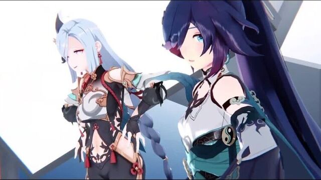 【Honkai × Genshin Impact MMD 60FPS】Fu Hua × Shenhe【Chocolate Cream】