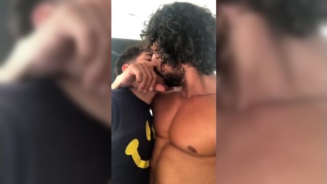gay aesthetic porn kiss