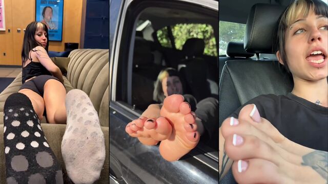Her feet are so sexy that you will lose self-control
