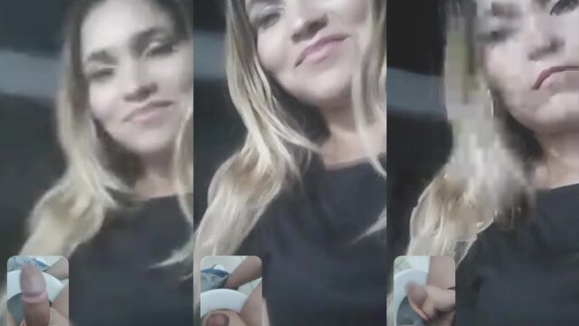 A guy fucked the ass of the werita in a steamy video call