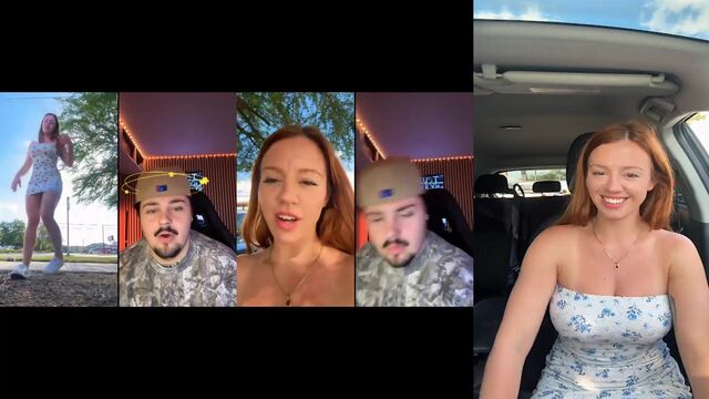 Ginger MILF with cleavage gets fucked hard in a steamy TikTok archive