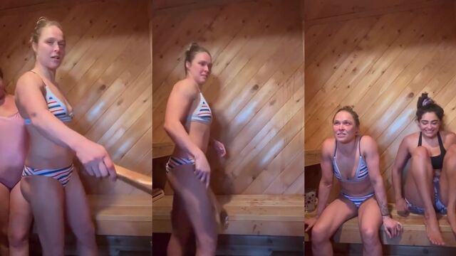 Ronda Rousey is a true slut in bed