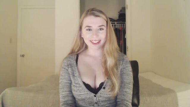 Femdom goddess tricks you into eating your cum in a hot JOI scene