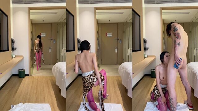 An incredible boyfriend's video shows him using all his skills and giving an intense experience to his young girlfriend