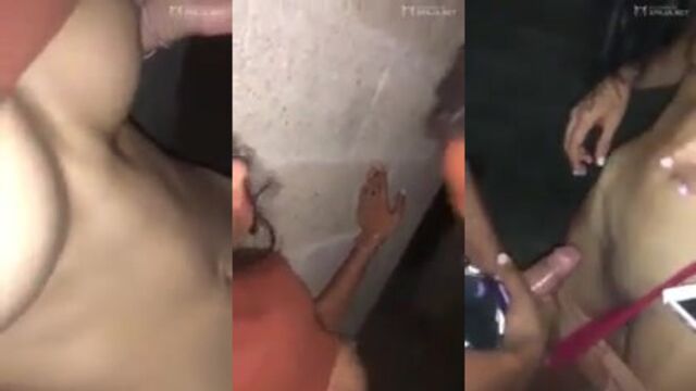 Public threesome adventure in the Dominican Republic with two horny sluts