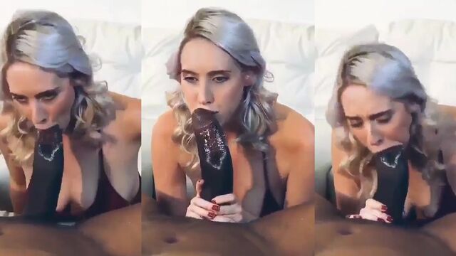 Those bitches are crazy, they would eat anything for sex