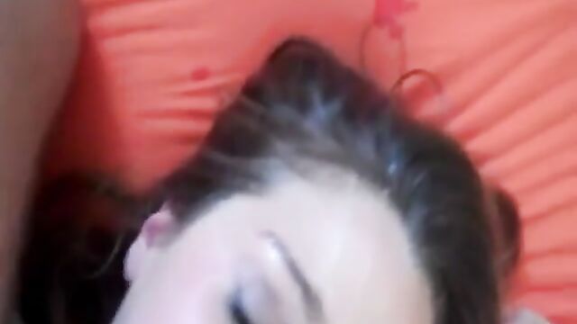 A cute young girl with a slutty way of fucking
