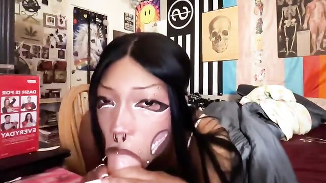 A very naughty girl like a little bitch