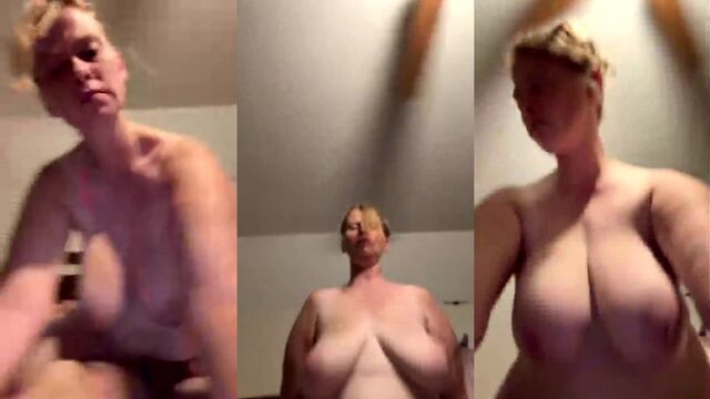 Midnight streaming with mature star and buttplug action