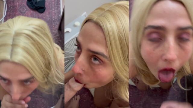 A husband rewarded his wife with a facial for her good behaviour