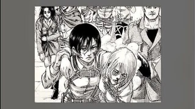 [ attack on titan; mikasa x annie ]