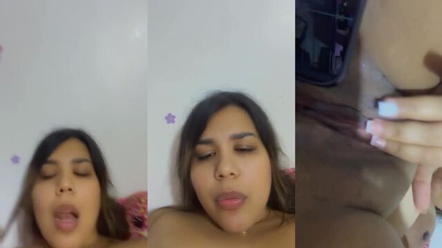 Latina girl loves to be fucked by a big white cock