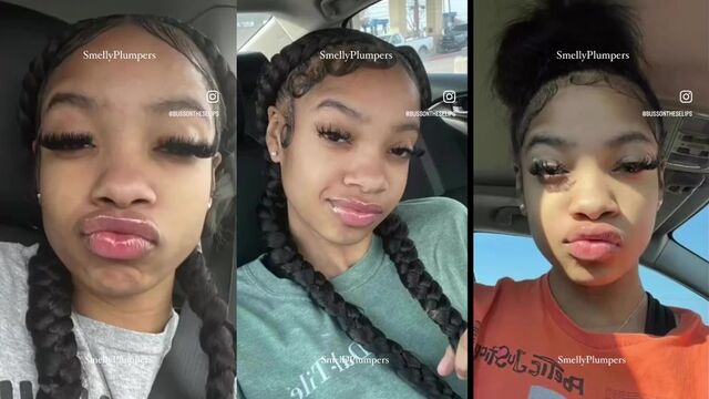 Big Fake Lips Blowjob - Plastic Bimbo loves her DSLs - IPMANGOD
