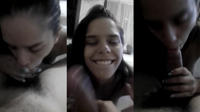 I love it when Argentina Petera has her throat full of cock