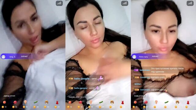 Busty Ashley getting pounded on black silk sheets, drinks cum in HD!