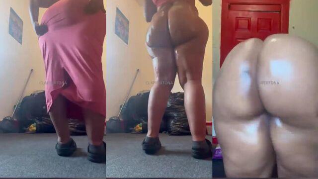 Skinny ebony granny Joi masturbates her pussy with passion