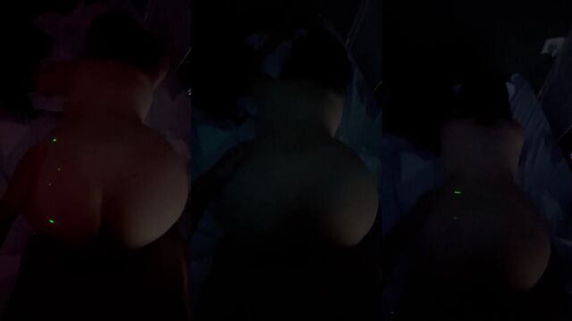 A hidden treasure in the form of a porn actress under the blanket