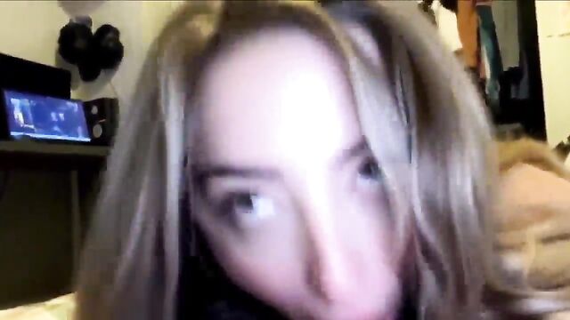 Latina slut sucks BBC in a steamy deepthroat session