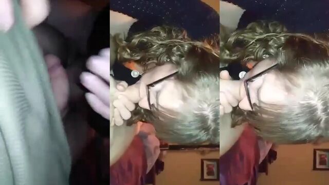 Submissive young guy serves an older man in this video