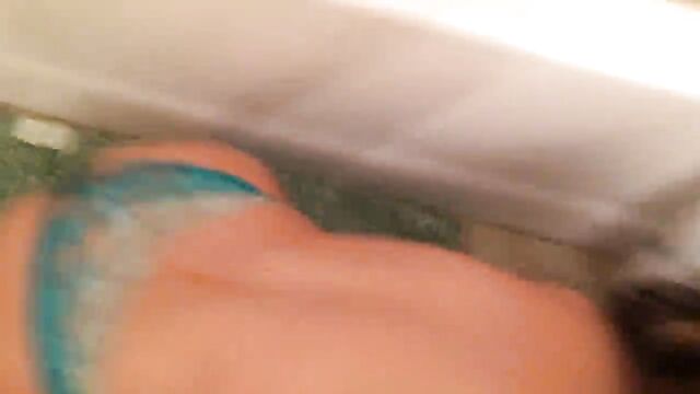 Chink slut with a black eye gets her mouth used for piss and cock