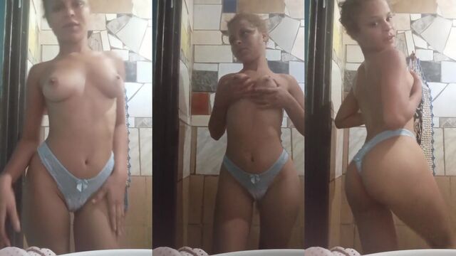 A little whore Camilla fucks hard with a big cock