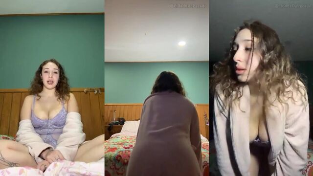 First part of a live broadcast with a hot chick