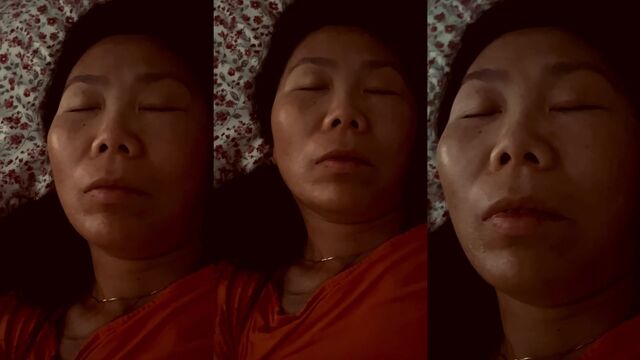 Vietnamese guy banged his slut wife with a red face