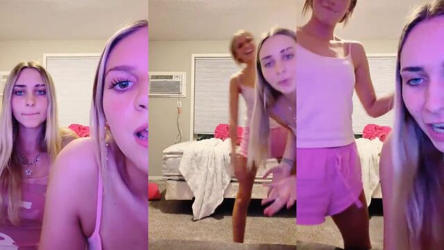 Hotties share Hotties in a steamy TT session
