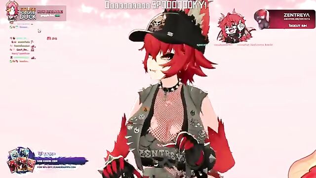 Zentreya uses her mouth for more than just talking, as you know