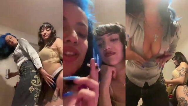 A woman is getting fucked on the couch in an old vid
